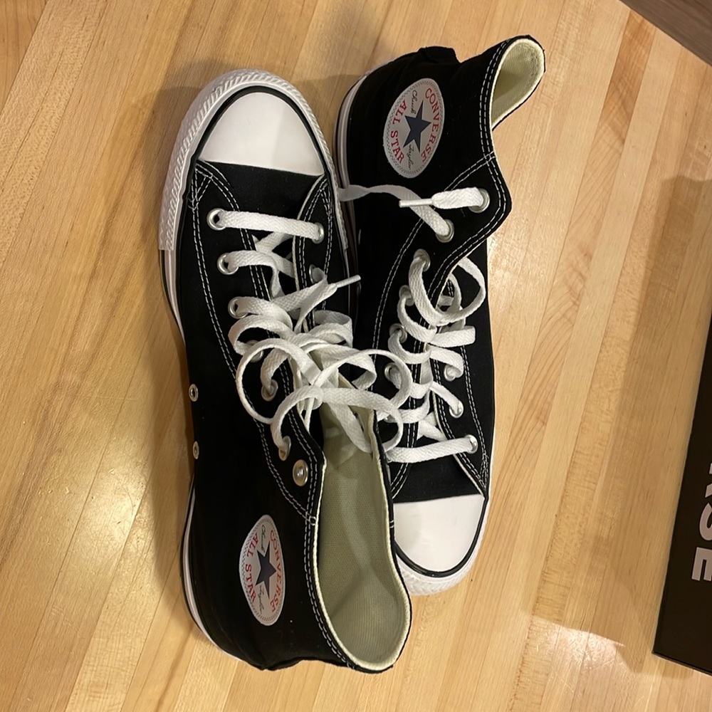 Like new Converse High Tops- worn once